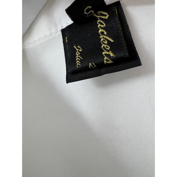 Jackets Galore Vintage Jacket Womens Small Black White Sheer Striped Zebra Zip - Picture 11 of 16